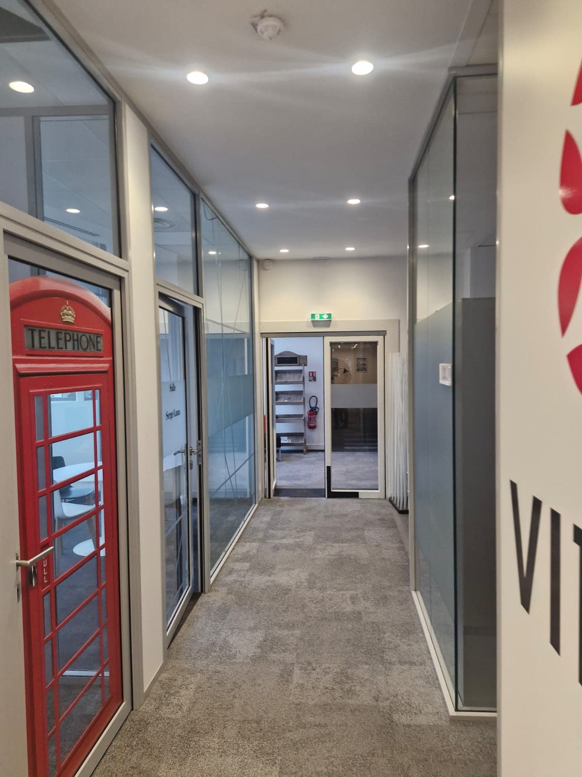 Espace de bureaux amovibles pour Viparis — vue 1
