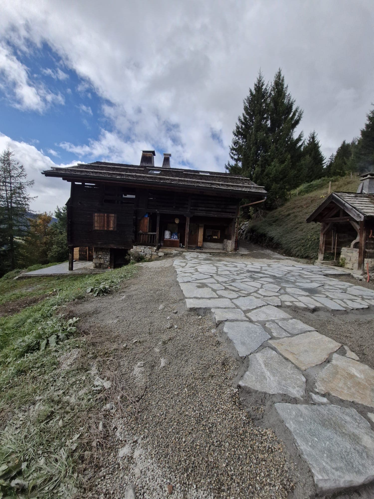 Rénovation d'un chalet au Grand-Bornand