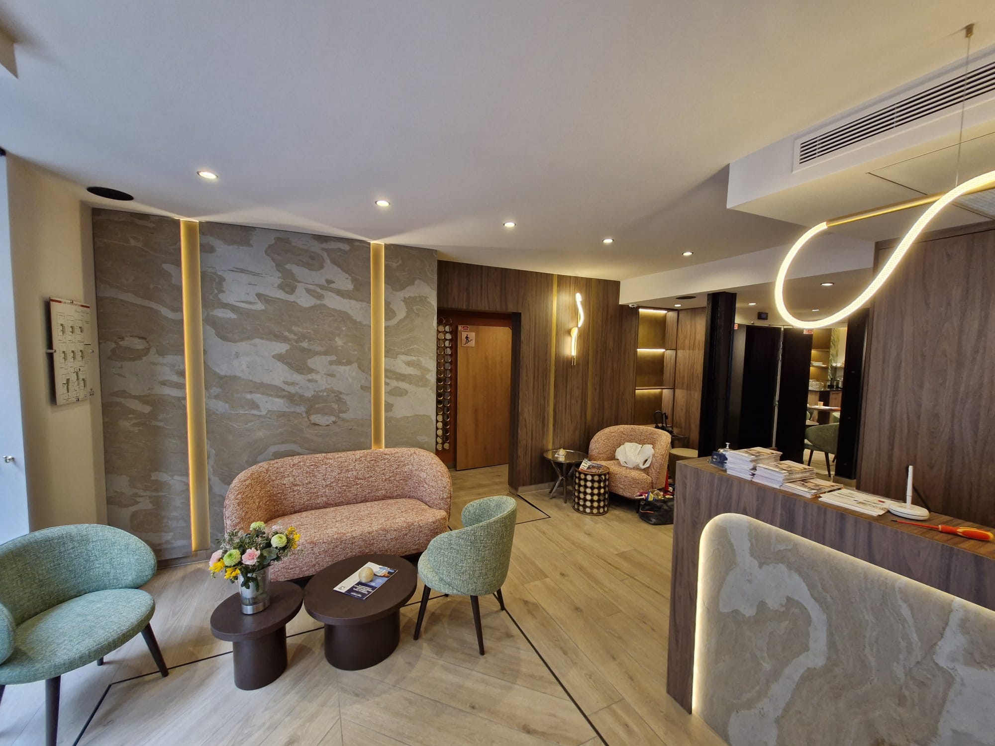Rénovation complète d'un hôtel à Paris