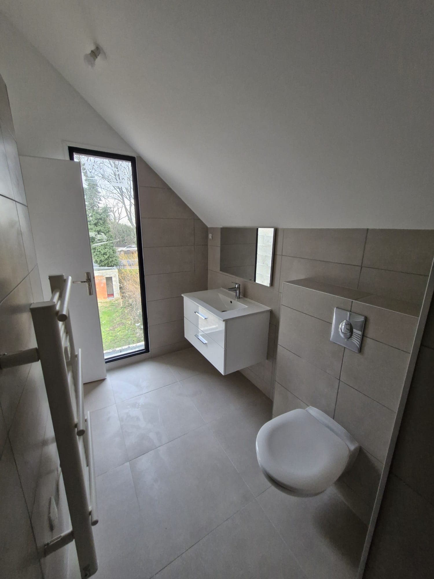 Construction d'une maison individuelle — Saint-Brice-sous-Forêt — vue 3