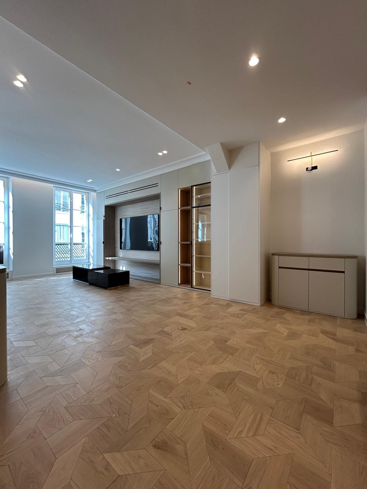 Rénovation complète d'un appartement haussmannien à Paris — vue 1